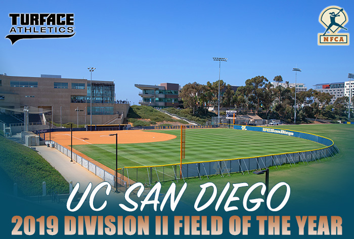 turface nfca field of the year, UC San Diego, Triton Softball Field, DII, Division II
