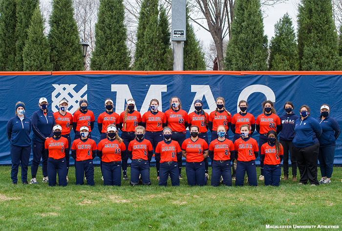 Macalester University, Macalester Softball, Easton/nfca all-america scholar-athlete, Easton/nfca Team GPA, Easton, nfca, academics