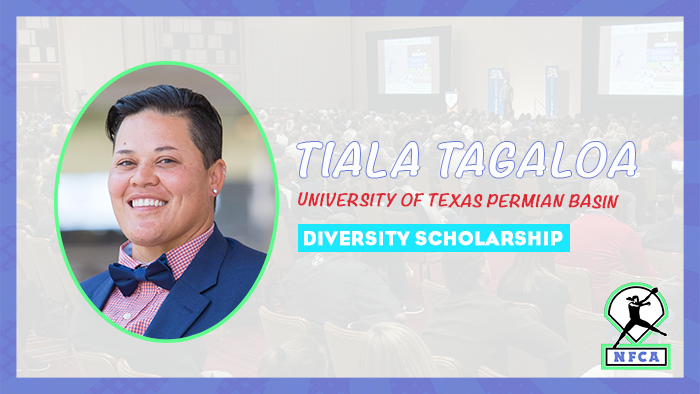nfca diversity scholarship, Tiala Tagaloa, university of Texas permian basin, nfca, nfca scholarships