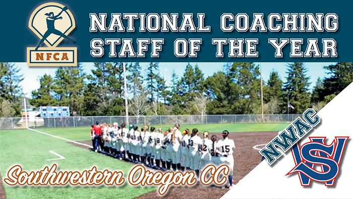 nfca nwac national coaching staff of the year, nwac, nfca, nfca coaching staff of the year, Southwestern Oregon community college