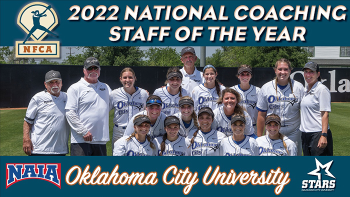 nfca naia national coaching staff of the year, Oklahoma City University, ocu stars, nfca, 2022 nfca naia national coaching staff of the year, nfca national coaching staff of the year, Phil mcspadden