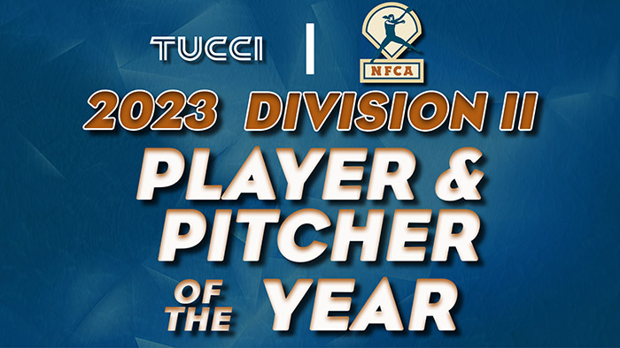 2023 Tucci/NFCA Division II Player and Pitcher of the Year, nfca, nfca player of the year, nfca pitcher of the year, nfca dii player of the year, nfca dii pitcher of the year, Tucci, 
