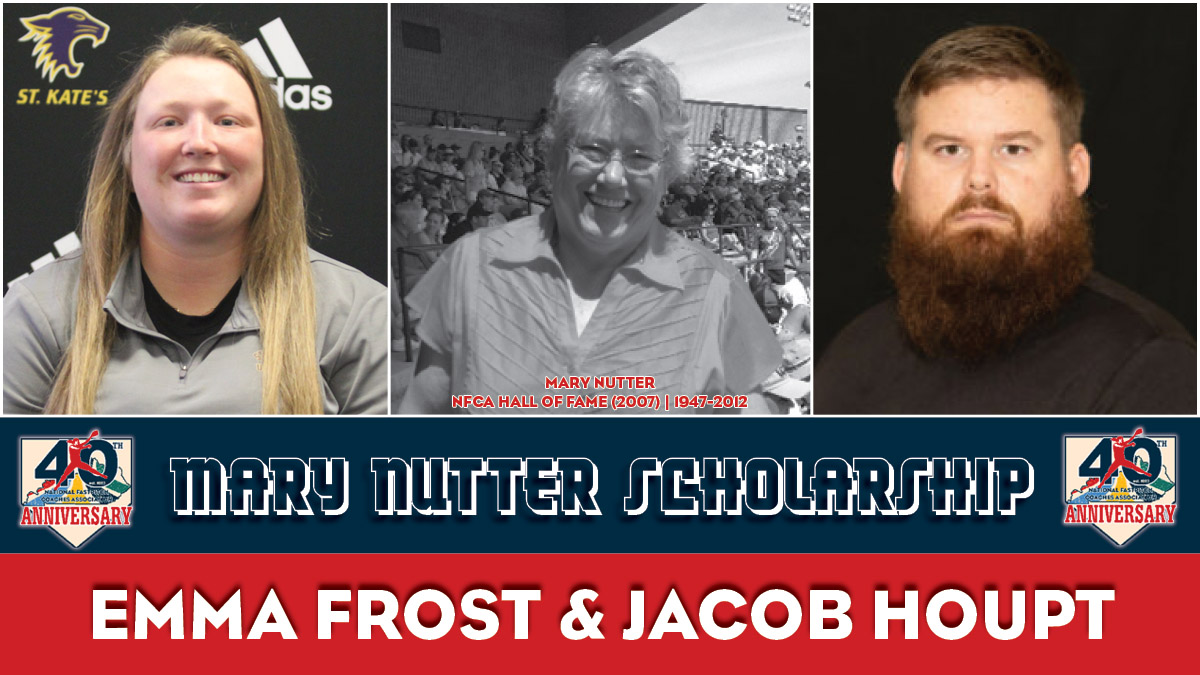 Mary Nutter Scholarship, nfca, nfca scholarship, Jacob Houpt, Emma Frost, Mary Nutter