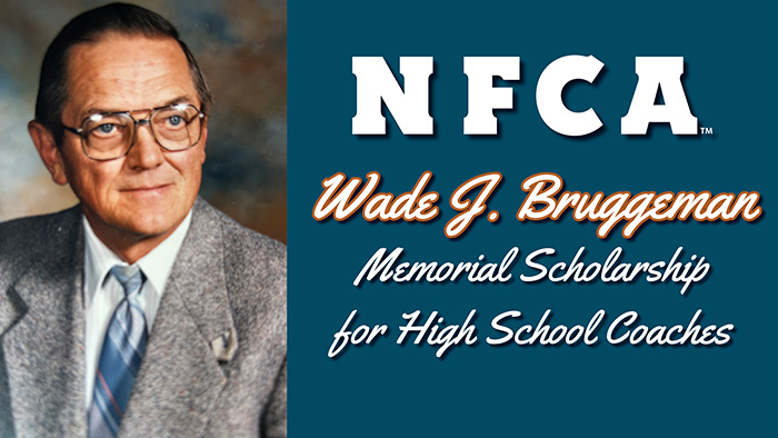 wade j. bruggeman memorial scholarship, Wade J. Bruggeman Memorial Scholarship for High School Coaches, nfca, nfca scholarship, softball scholarship, Wade J. Bruggeman, 