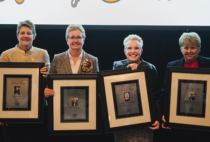nfca hall of fame, nfca, kerri blaylock, sandy Montgomery, Mary jo truesdale, Jenny Allard 