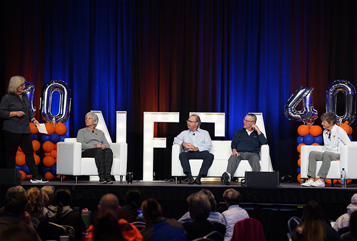 nfca convention, nfca, mike candrea, linda wells, bill Edwards, carol Hutchins, Cindy Bristow, 2023 nfca convention