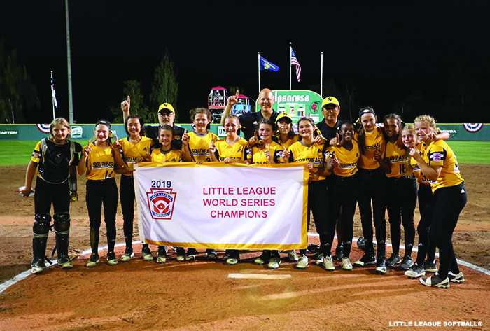 rowan little league, 2019 Little League Softball® World Series, Little League Softball® champions, Salisbury, North Carolina