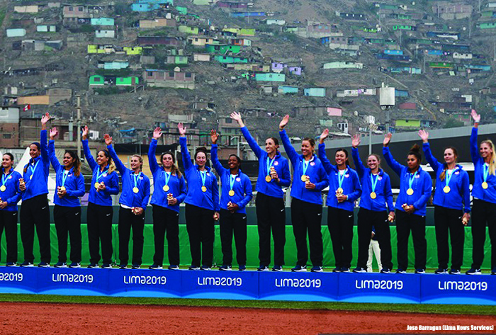 Team USA wins Pan American Games Gold USA Softball, Pan American Games, Gold Medal, Lima, Peru