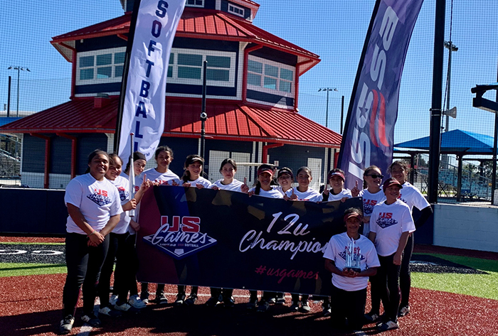 inaugural U.S. Games, U.S. Games, Georgia Impact Premier 05-Lewis, OC Batbusters-Garcia, USSSA, USA Softball