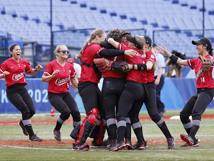 Canada celebrates bronze medal