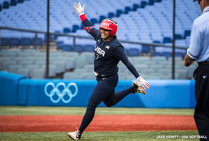 Kelsey Stewart, usa softball, Team USA, usa, NFCA, olympics, olympic softball