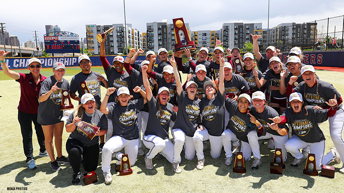 NFCA, West Texas A&M, ncaa dii softball national champion, ncaa dii softball, ncaa national champion