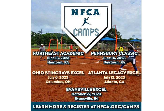 nfca camps, 2023 nfca camps, nfca, nfca softball camps