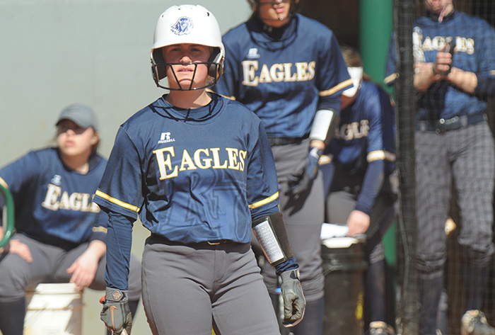 2020 NFCA NAIA Leadoff Classic, Reinhardt, Reinhard Eagles, Megan Huss