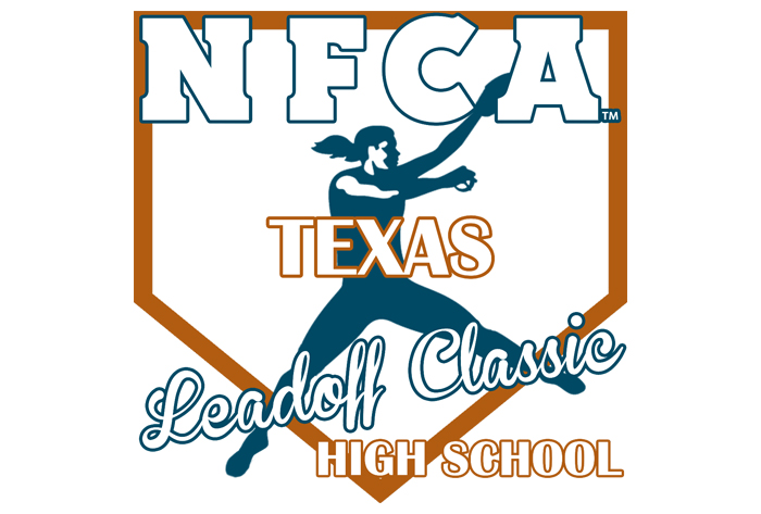 nfca Texas high school leadoff classic, nfca high school leadoff Classic logo, nfca, nfca leadoff classic