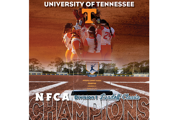 nfca d1 leadoff Classic, nfca, 2023 nfca leadoff Classic, Tennessee, lady vols softball