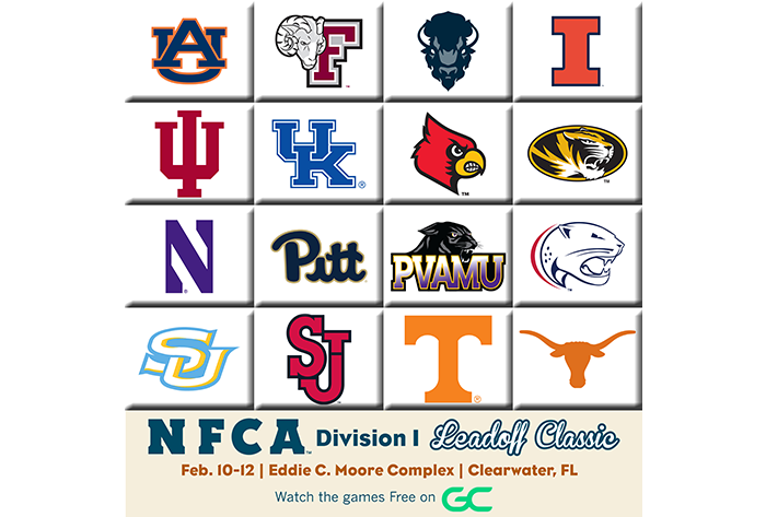 2023 nfca division I leadoff classic, gamechanger, nfca, d1 softball tournament, nfca leadoff classic, nfca leadoff, nfca official sponsor