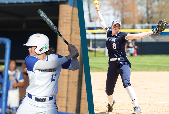 Nfca, nfca player of the week, nfca pitcher of the week, Wilson, wilson sporting goods, Louisville Slugger, Louisville, Kentucky, Wilson, Wilson Sporting Goods, Louisville Slugger/NFCA Player of the Week, Wilson/NFCA Pitcher of the Week, Louisville Slugger/NFCA D2 Player of the Week, Wilson/NFCA D2 Pitcher of the Week, Louisville Slugger/NFCA Division II Player of the Week, Wilson/NFCA Division II Pitcher of the Week, Louisville Slugger/NFCA DII Player of the Week, Wilson/NFCA DII Pitcher of the Week, NFCA Division II Player of the Week, NFCA Division II Pitcher of the Week, NFCA DII Player of the Week, NFCA DII Pitcher of the Week, Morgan Perry, Saint Anselm, St. Anselm, Saint Anselm Hawks, Saint Anselm softball, Christina Hill, Southern Arkansas, 