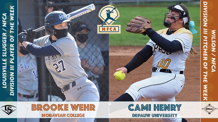 NFCA, Division III, D3, NCAA, Player, Pitcher, accolade, award, honors, coaches, softball, fastpitch