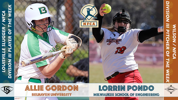 NFCA, Division III, D3, NCAA, Player, Pitcher, accolade, award, honors, coaches, softball, fastpitch