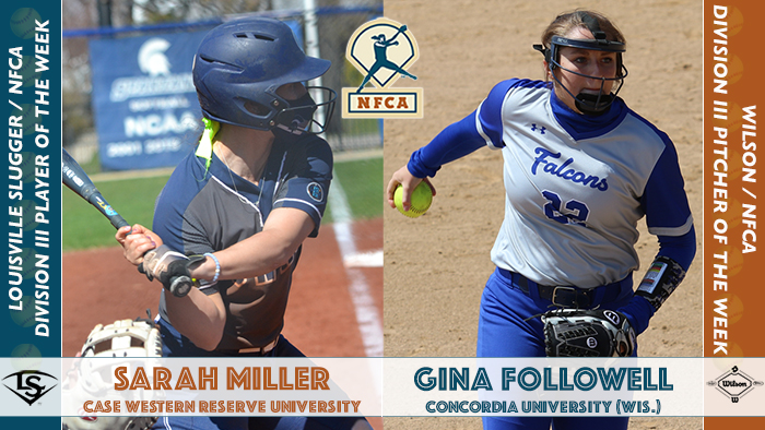 NFCA, Division III, D3, NCAA, Player, Pitcher, accolade, award, honors, coaches, softball, fastpitch