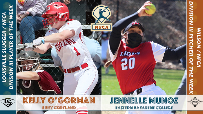 NFCA, Division III, D3, NCAA, Player, Pitcher, accolade, award, honors, coaches, softball, fastpitch