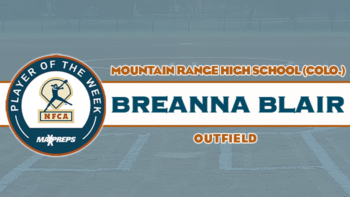 2022, NFCA, high school, poll, player, award, honor, fall, softball, fastpitch, maxpreps
