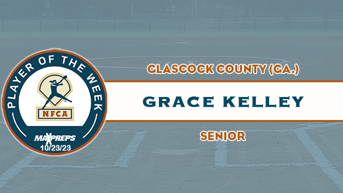 MaxPreps/NFCA High School Player of the Week, nfca, maxpreps, l Player of the Week, nfca, maxpreps, Grece Kelley, Glascock County High School 
