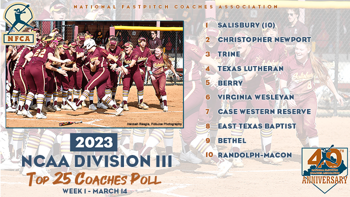 nfca diii top 25 coaches poll, nfca diii top 25 coaches poll, nfca, nfca poll, diii poll, 2023 nfca diii top 25 coaches poll, 2023, nfca diii top 25 coaches poll