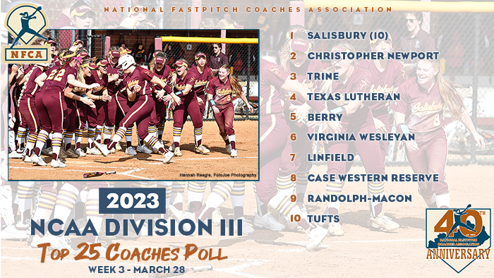nfca diii top 25 coaches poll, nfca diii top 25 coaches poll, nfca, nfca poll, diii poll, 2023 nfca diii top 25 coaches poll, 2023, nfca diii top 25 coaches poll