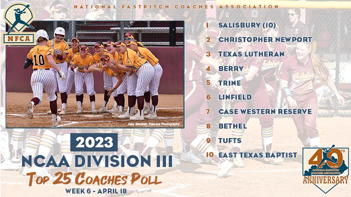 nfca diii top 25 coaches poll, nfca diii top 25 coaches poll, nfca, nfca poll, diii poll, 2023 nfca diii top 25 coaches poll, 2023, nfca diii top 25 coaches poll