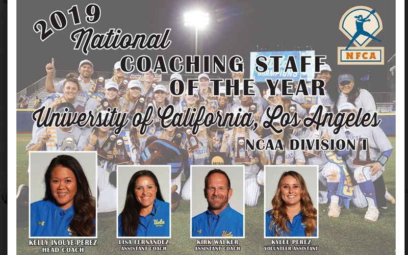 ATEC / NFCA REGIONAL AND NATIONAL COACHING STAFFS OF THE YEAR