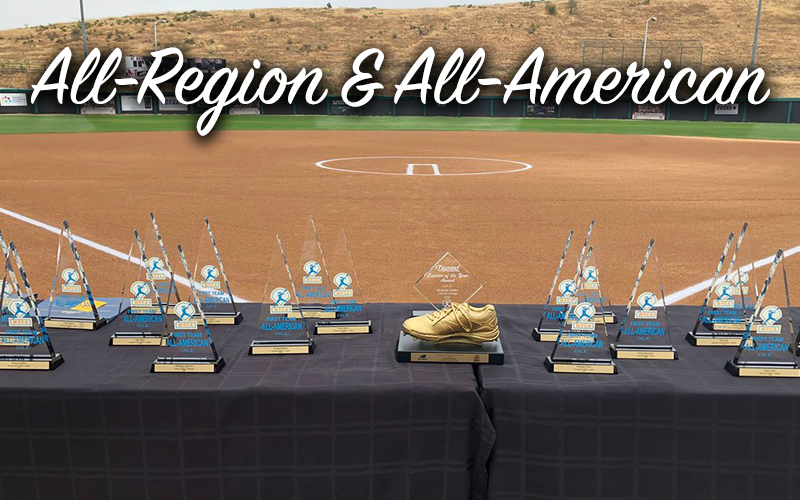 NFCA ALL-REGION AND ALL-AMERICAN TEAMS