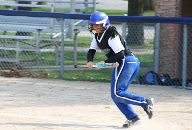 Muskegon's Dana Briggs. Courtesy of MCC Athletics.