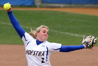 Hofstra's Olivia Galati. Courtesy of Hofstra Athletic Media Relations