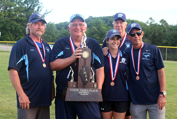 Downers Grove South High School, NFCA, NFCA National Coaching Staff of the Year, NFCA High School National Coaching Staff of the Year